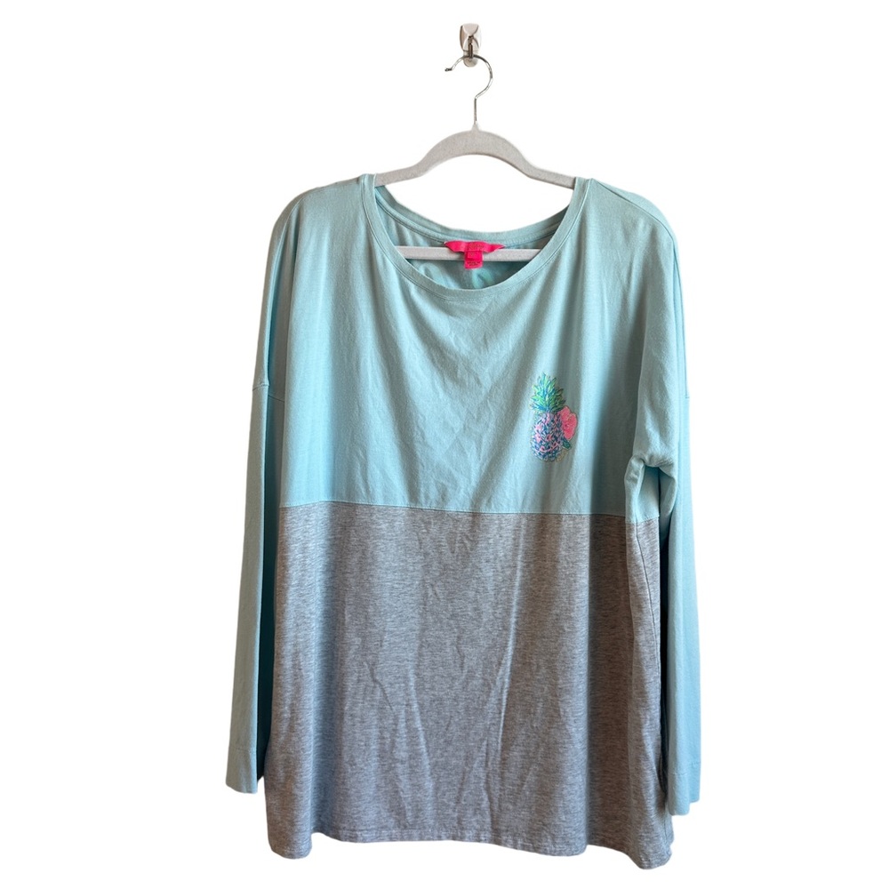 Lilly Pulitzer Finn Pineapple Graphic Tee